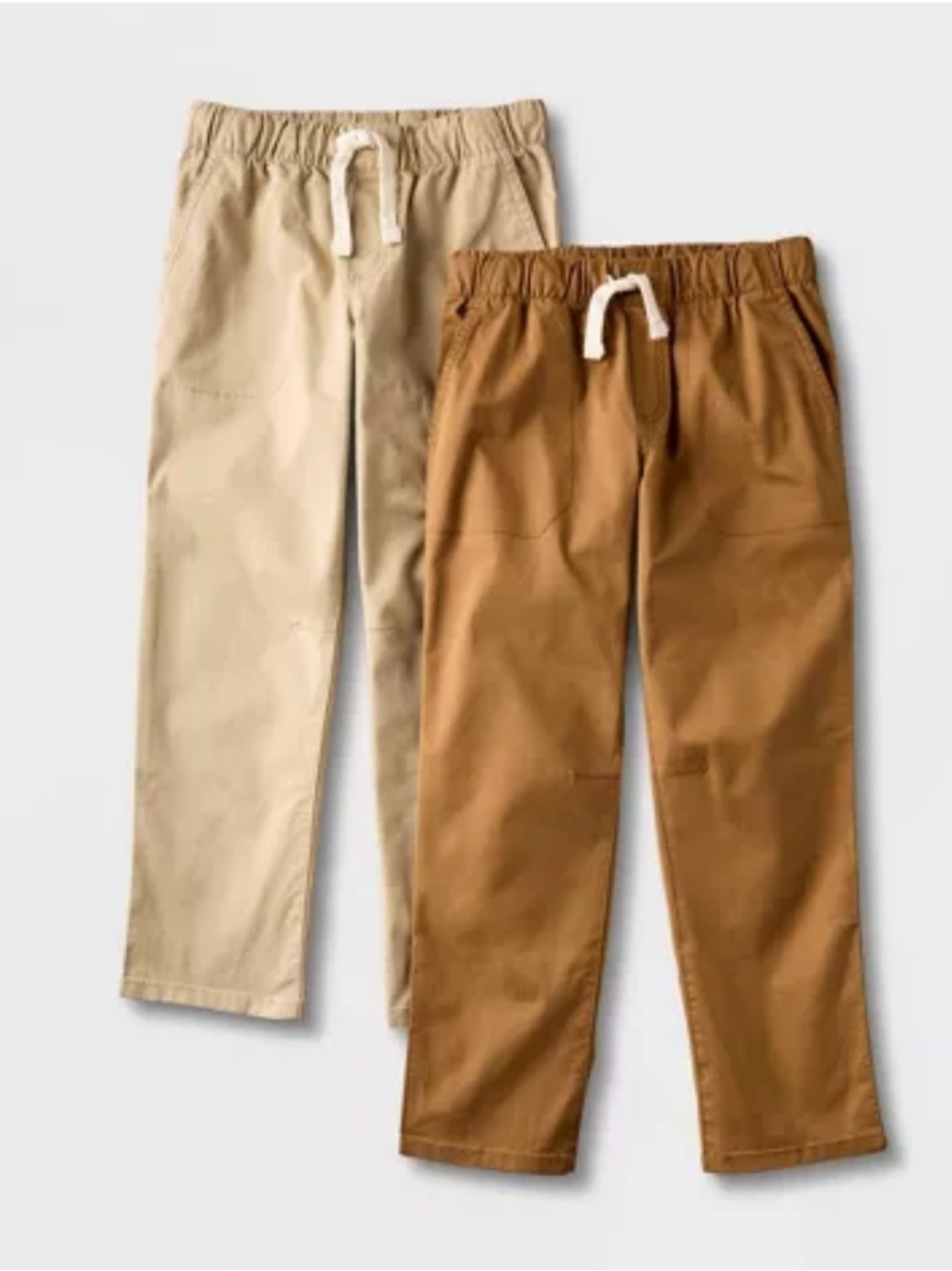 Cat & Jack 2pk Straight Khaki Pants - 6 VGUC